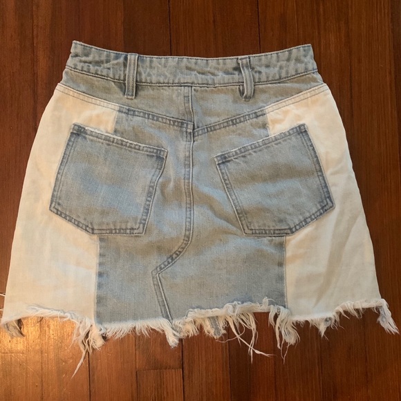 Free People Denim Mini Skirt - Picture 2 of 2